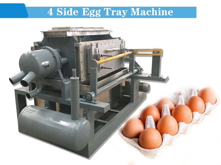 4-sided egg carton making machine